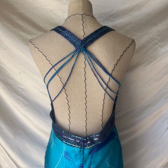 Cache Long Beaded sequin mermaid dress - Picture 7 of 8